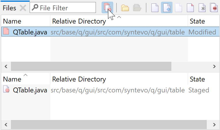 Files view: separate Working Tree and Index. | safeHTML }}