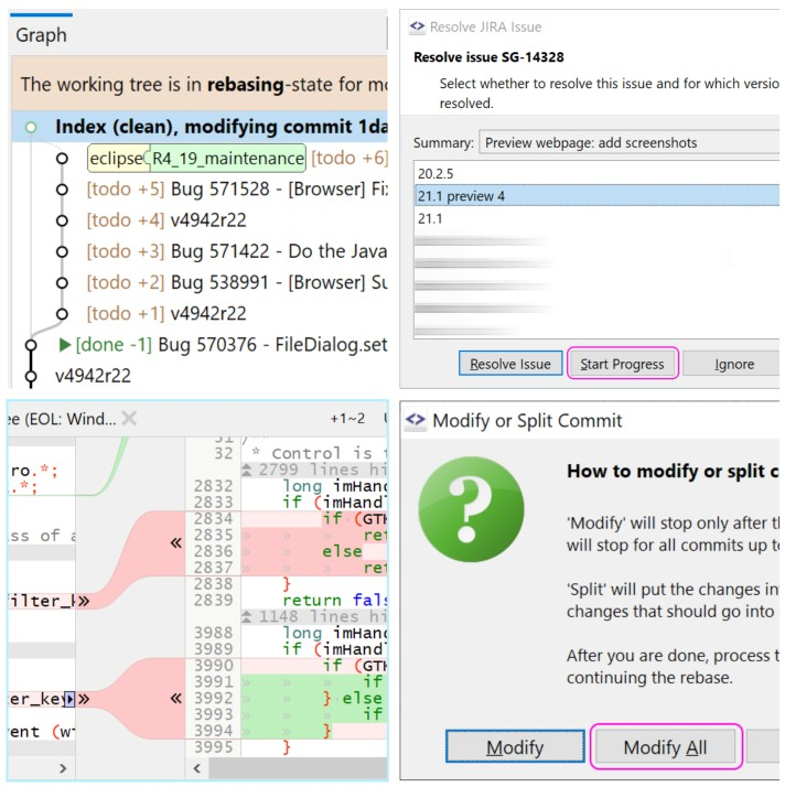 SmartGit 21.1 & 21.2: Smoother workflows, cleaner commits, and smarter hosting integration.