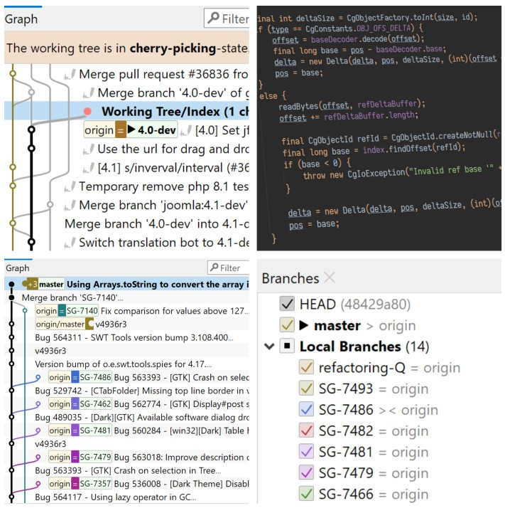 SmartGit 22.1: Guided workflows, faster performance, and richer UI support.
