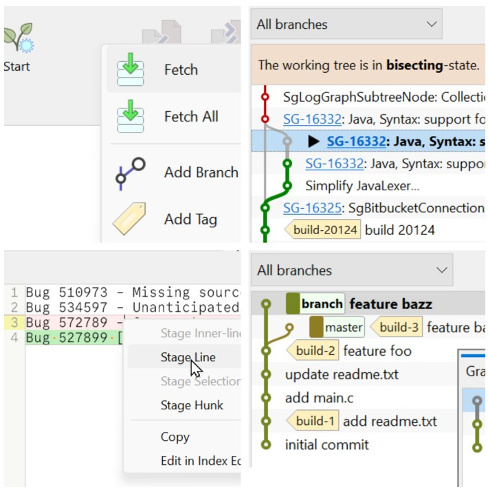 SmartGit 23.1 with enhanced branch history, safer commits, and improved GitHub integration