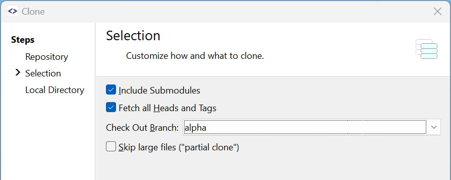 Clone: Active Branch. | safeHTML }}