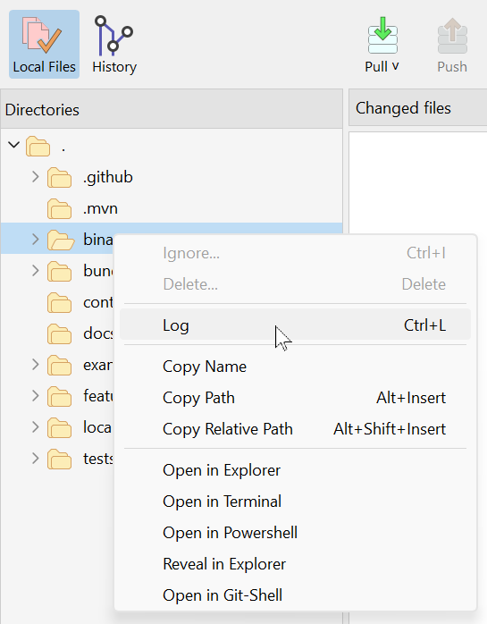 Subdirectory Log. | safeHTML }}